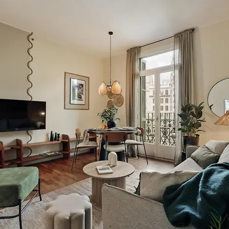 Edera - 3 Bedrooms And Balcony In Eixample Dreta شقة *