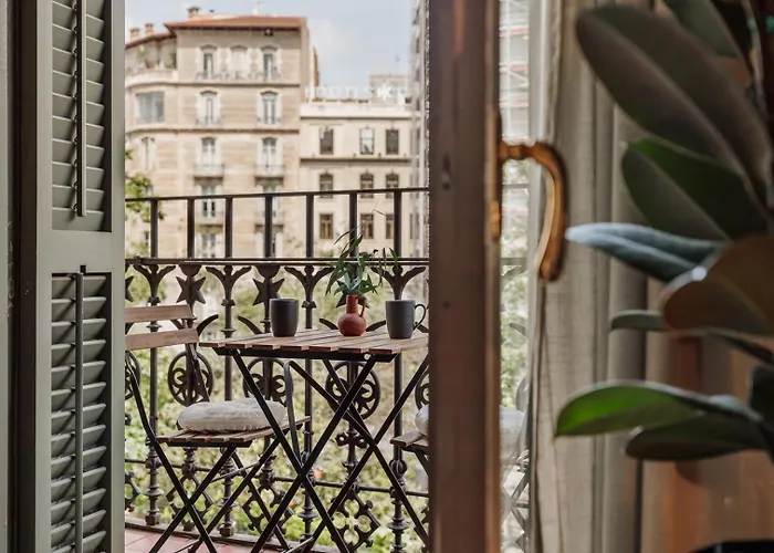 Апартаменты Edera - 3 Bedrooms And Balcony In Eixample Dreta Барселона