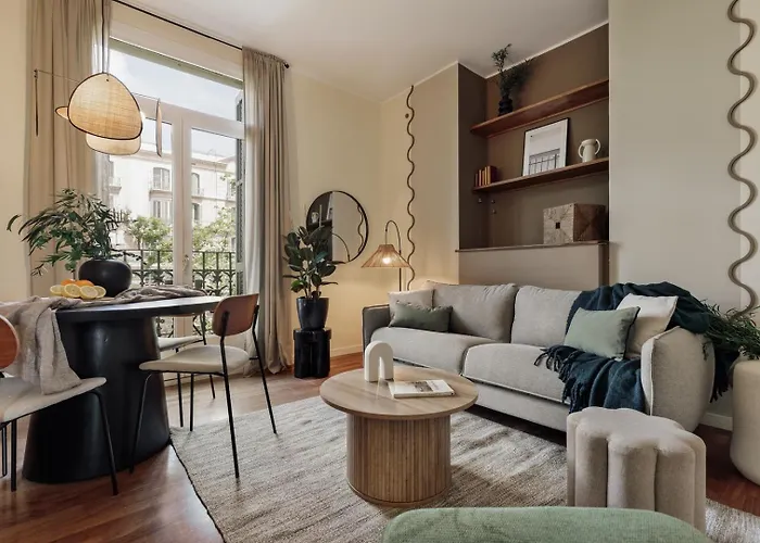 Апартаменты Edera - 3 Bedrooms And Balcony In Eixample Dreta