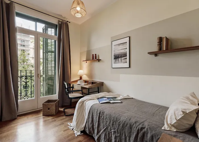 Апартаменты Edera - 3 Bedrooms And Balcony In Eixample Dreta *